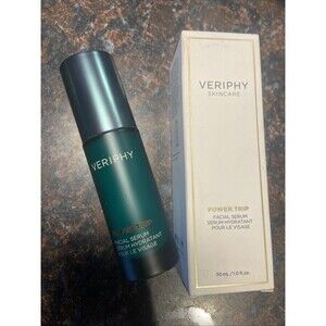 Veriphy Power Trip Facial Serum W/ Phytoglycogen & AHA - 1 fl oz / 30ml NIB